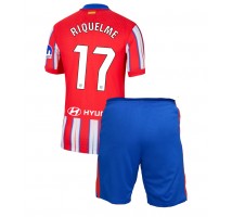 Atletico Madrid Rodrigo Riquelme #17 Koszulka Podstawowa dzieci 2024-25 Krótki Rękaw (+ krótkie spodenki)